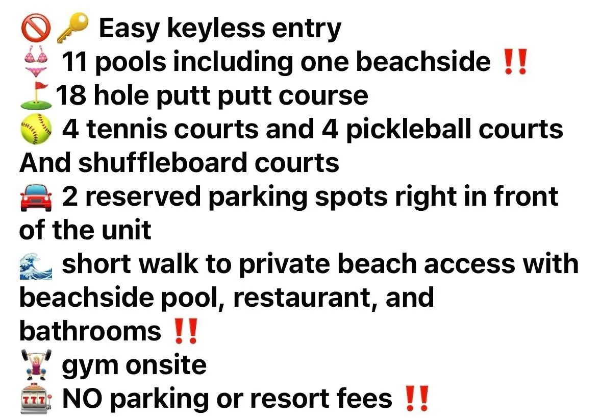 Holiday home Sunny Daze: Beachside Family Resort Panama City Beach